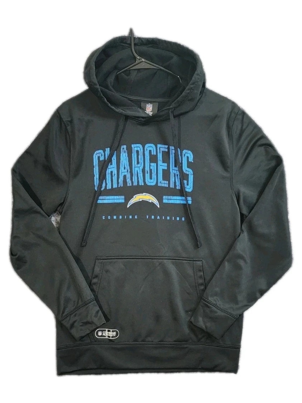 NFL Las Angeles Chargers Hoodie Large NFL Combine Authentic Pull Over LA MENS